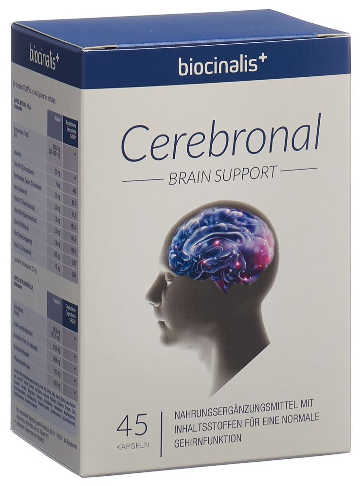 Image of Cerebronal Kapseln rosa + Kapseln blau 45 Stk