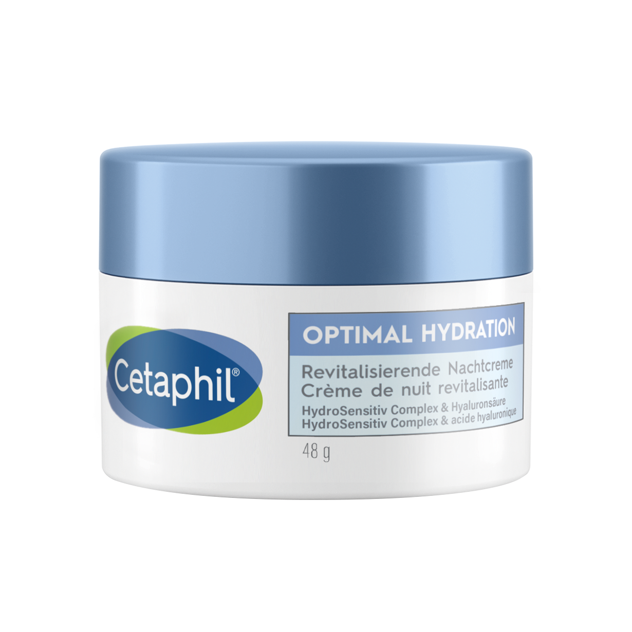 Image of Cetaphil Optimal Hydration revitalisierende Nachtcreme Topf 48 g