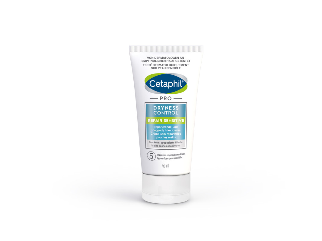 Cetaphil PRO Dryness Control Repair Sensitive crema mani riparatrice tubo 50 ml