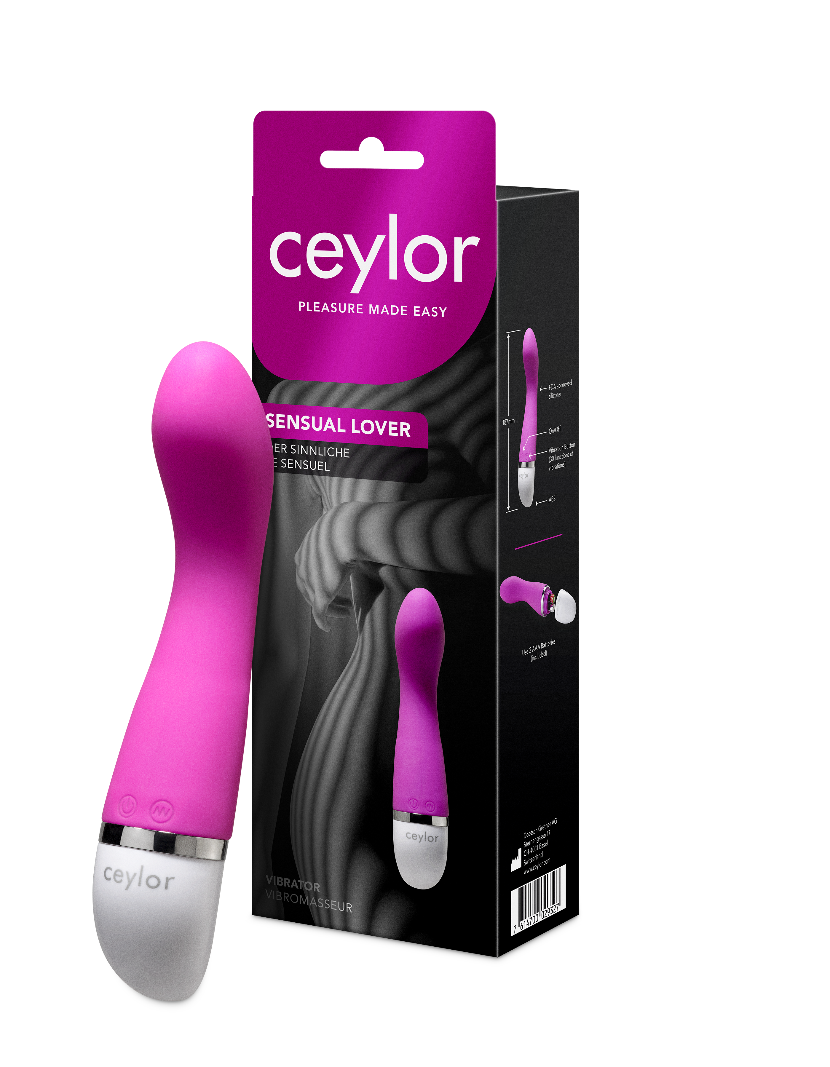 Ceylor Sensual Lover Vibrator