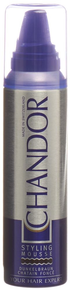 CHANDOR COLOUR Styling Mousse Dunkelbraun (150ml)