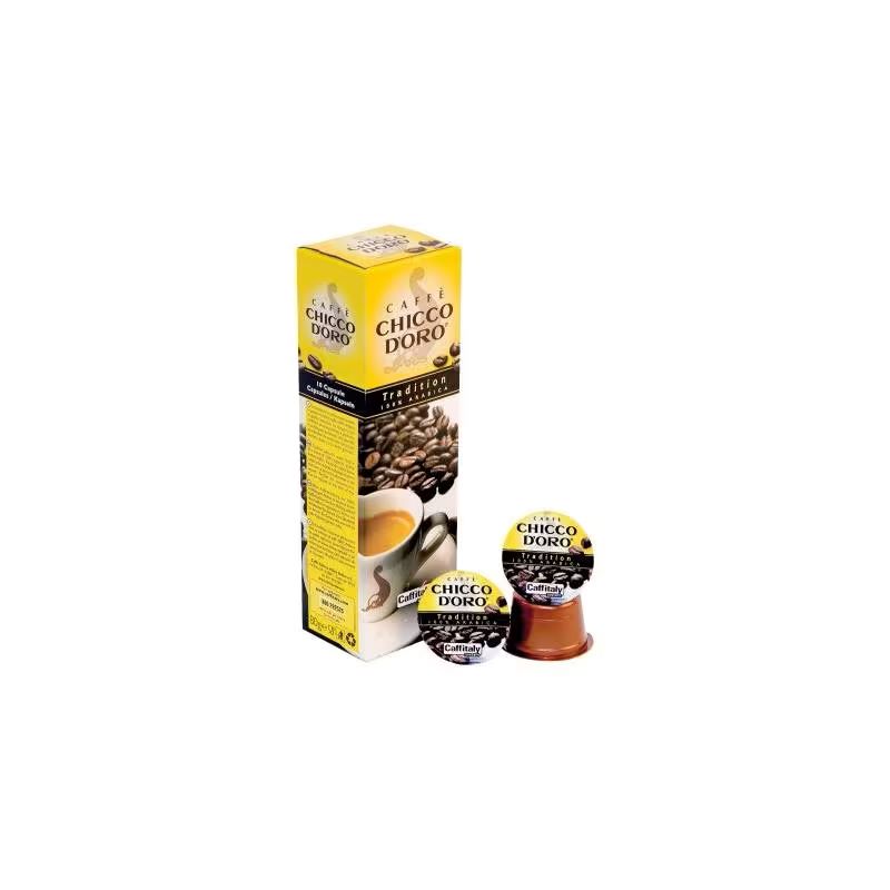 Chicco d Oro Kaffee Kapseln Tradition 100% Arabica 10 Stk