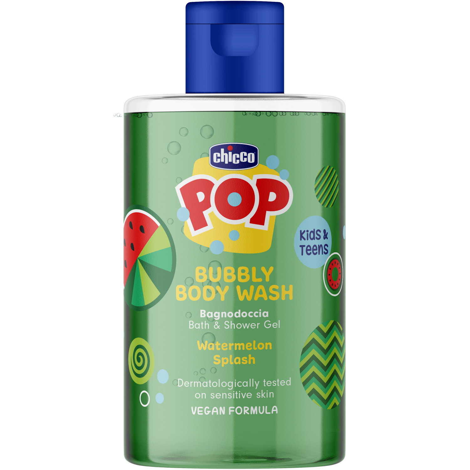 Chicco POP Bubbly Dusch- und Badegel Wassermelone 300 ml