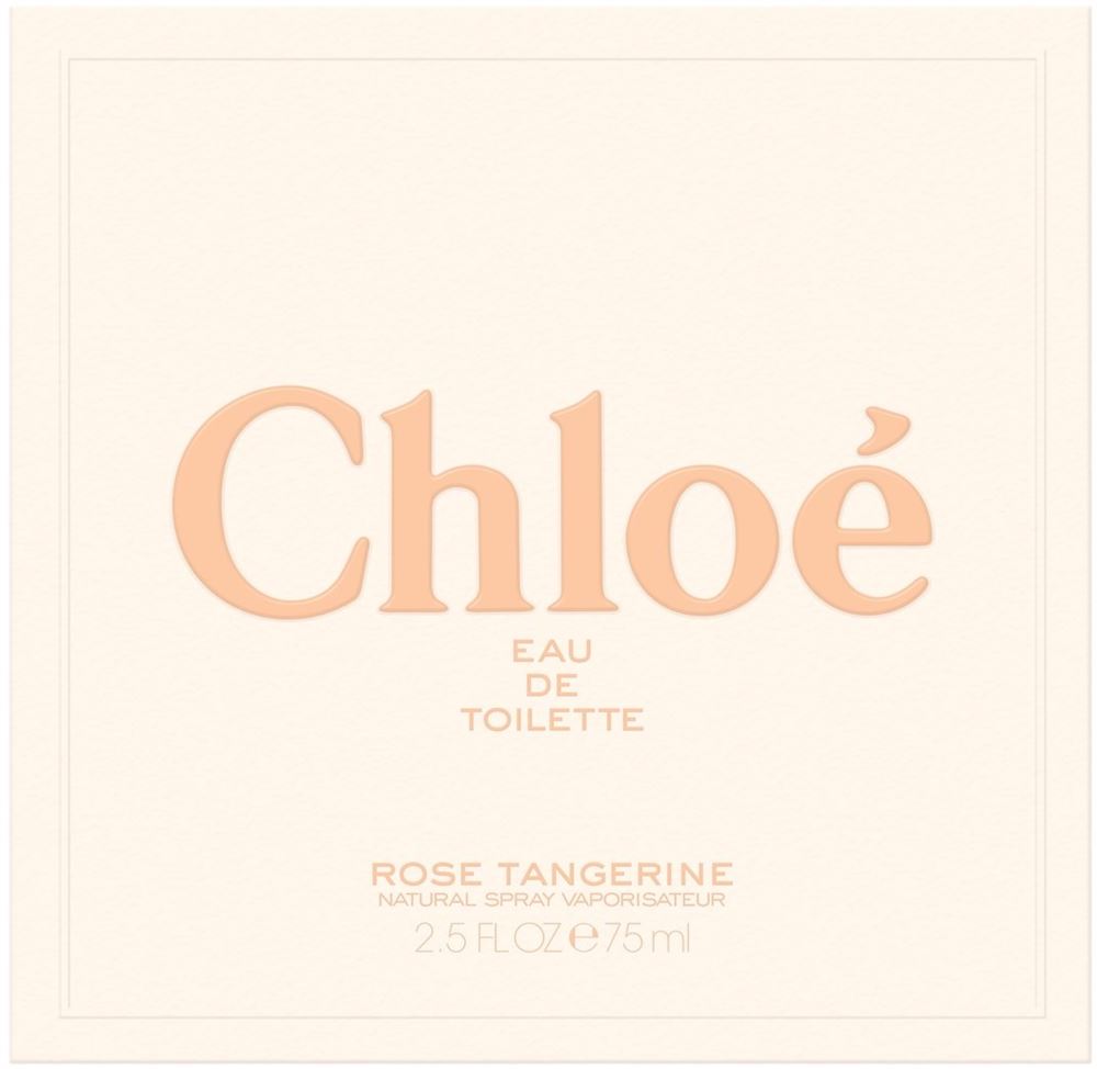 Image of Chloé Rose Tangerine Eau de Toilette Vapo 75 ml
