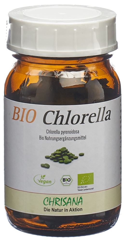 Chrisana Bio Chlorella cpr verre 250 pce
