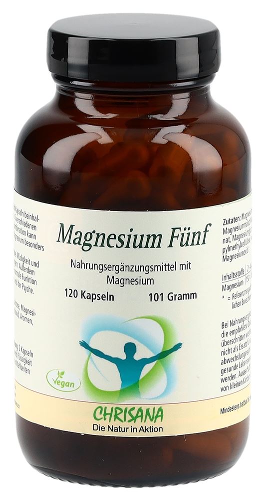 Image of Chrisana Magnesium fünf Kaps Ds 120 Stk