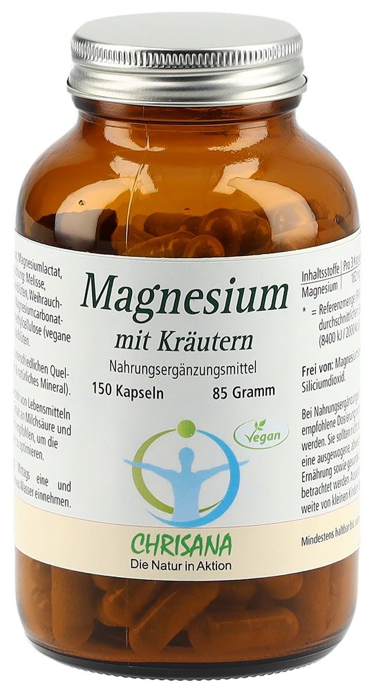 Image of Chrisana Magnesium mit Kräutern Kaps Ds 150 Stk