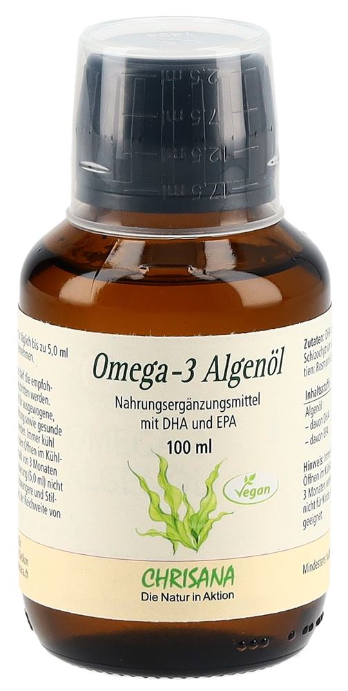 Chrisana Omega-3 Algenöl vegan 100 ml