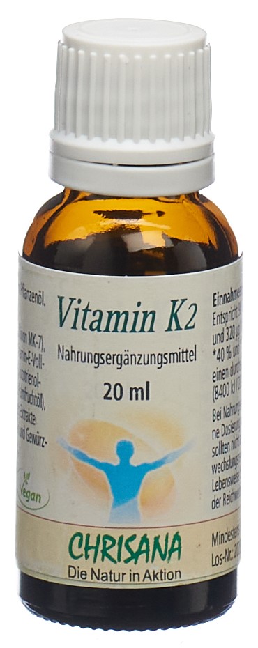 Chrisana Vitamine K2 gouttes fl gtt 20 ml