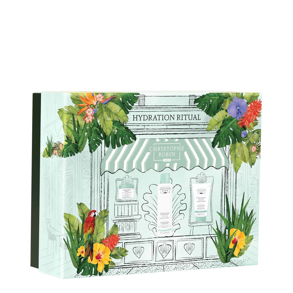 Image of Christophe Robin Coffret Noël Rituel Hydra Intense 3 Stk