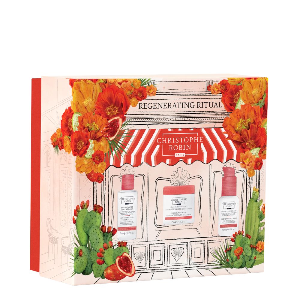 Image of Christophe Robin Coffret Noël Rituel Régénérant 3 Stk