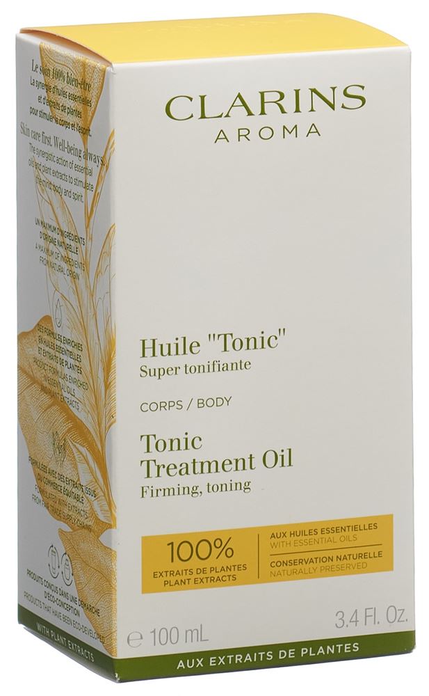 Clarins Huile Tonic Tonic Body Treatment Oil 100ml Femme