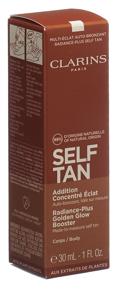 Clarins Self Tan Addition Concentré Éclat Corps