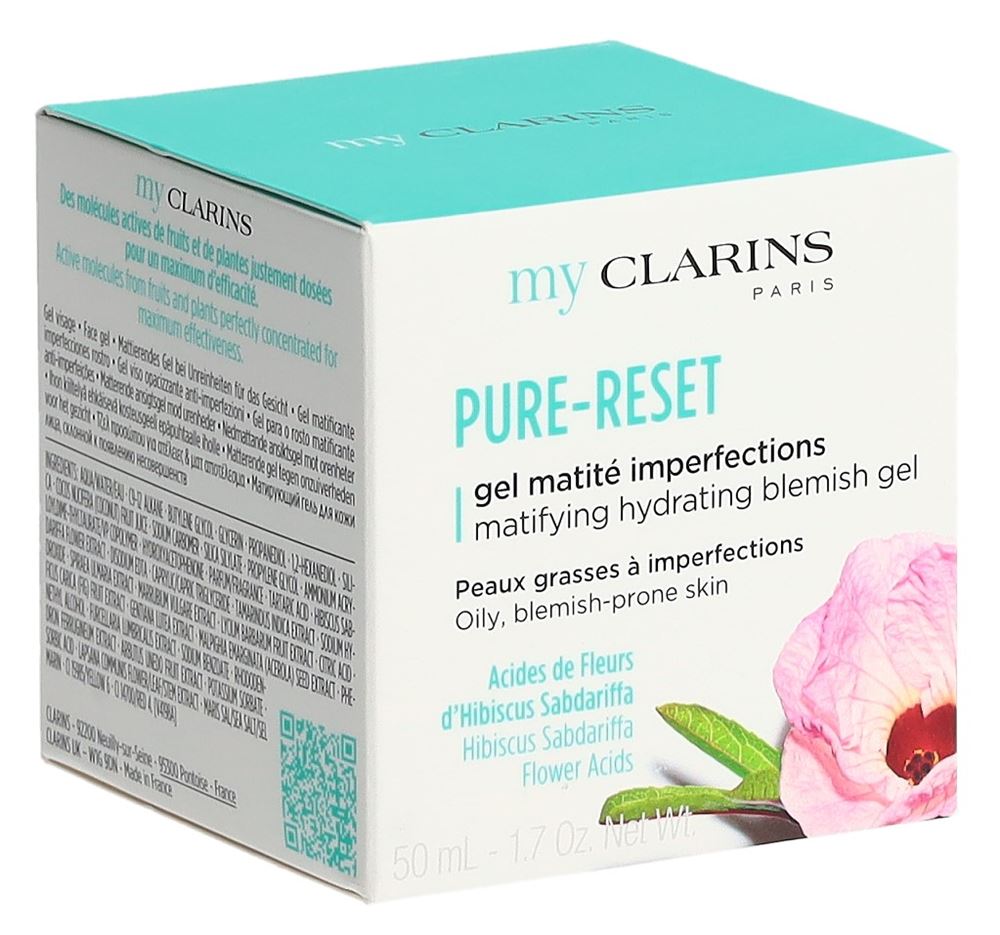 Image of Clarins My Clarins Pure Reset Gel Matite Imp 50 ml