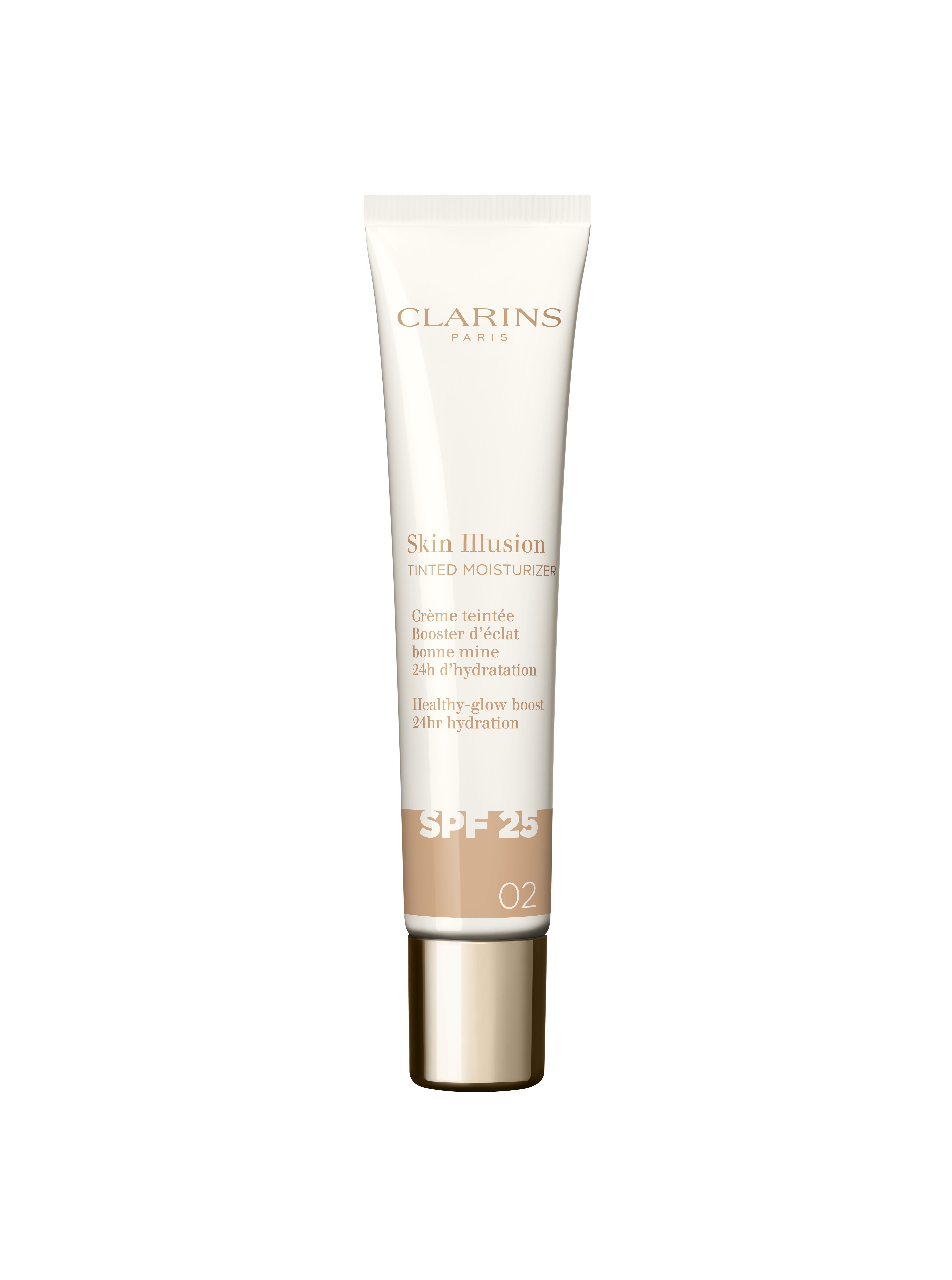Image of Clarins Skin Illus Tinted Moisturizer Sun Protection Factor 25 02