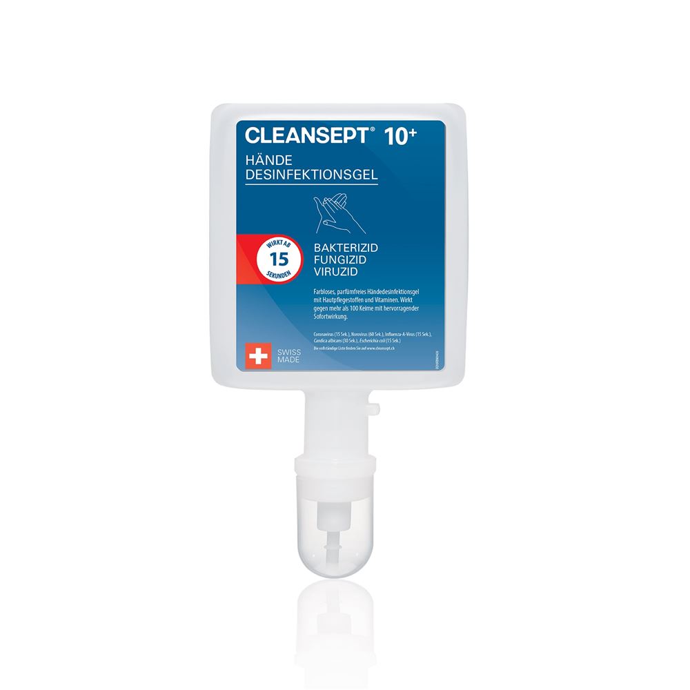 Image of Cleansept 10+ Gel Kartusche 10 x 1000 ml