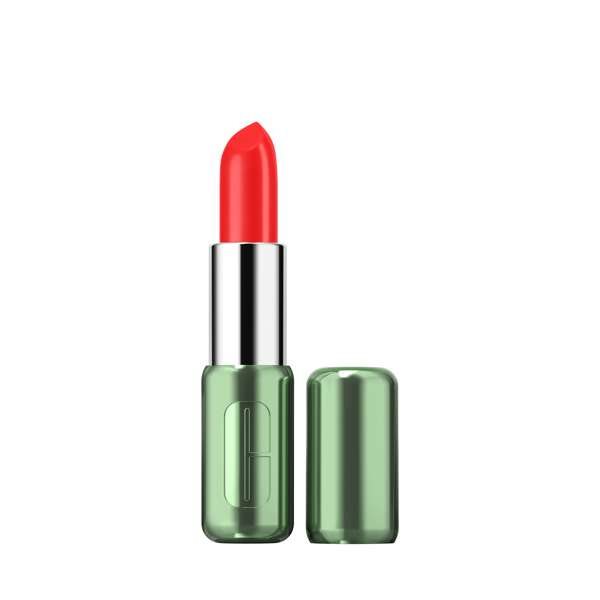 Clinique Pop Longwear Lipstick Satin Poppy Pop