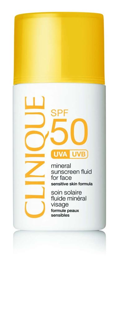 Clinique Sun Fattore di Protezione Solare 50 Minerale Fluido Viso flacone 30 ml