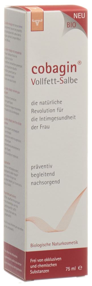 cobagin Salbe Disp 75 ml Traubenkernöl Intimpflege Female Körperpflege Waschlotions