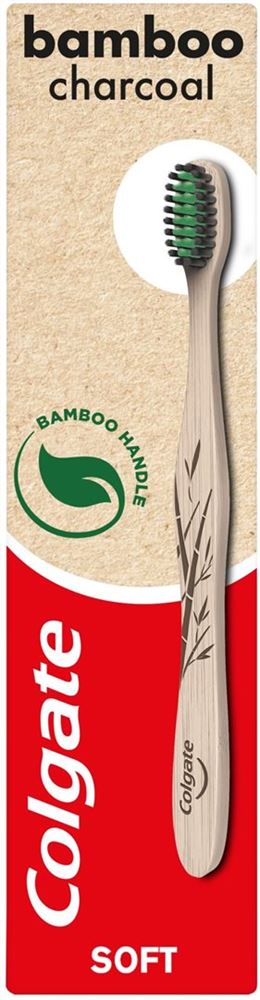 Image of Colgate Bamboo Aktivkohle Zahnbürste