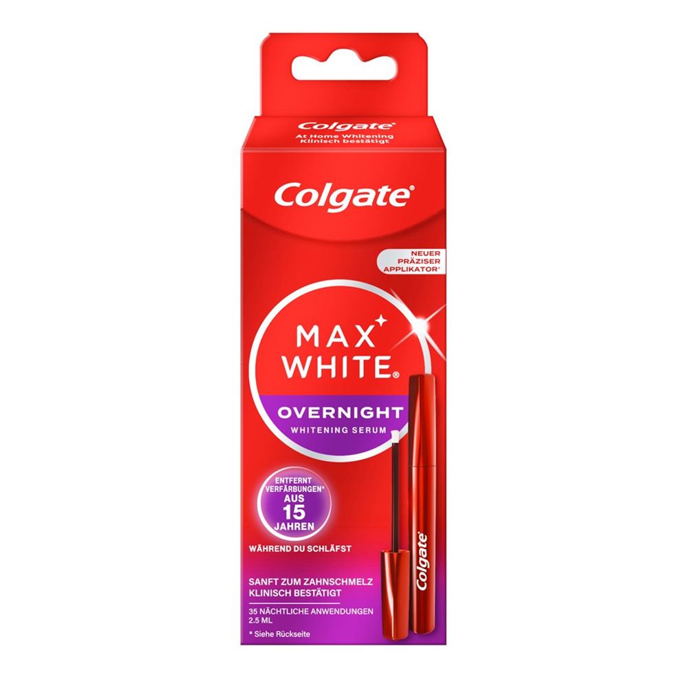 Image of Colgate Max White Ultimate Overnight Whitening Serum 2.5 ml