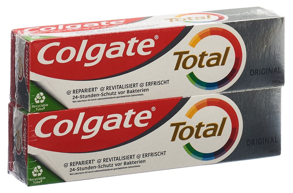 Colgate Total Original Zahnpasta Duo 2 x 75 ml