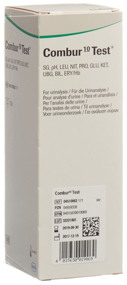 Combur 10 Test bandelettes 100 pce