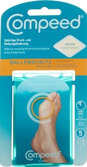 Compeed Ballenschutz Pflaster Box 5 Stk