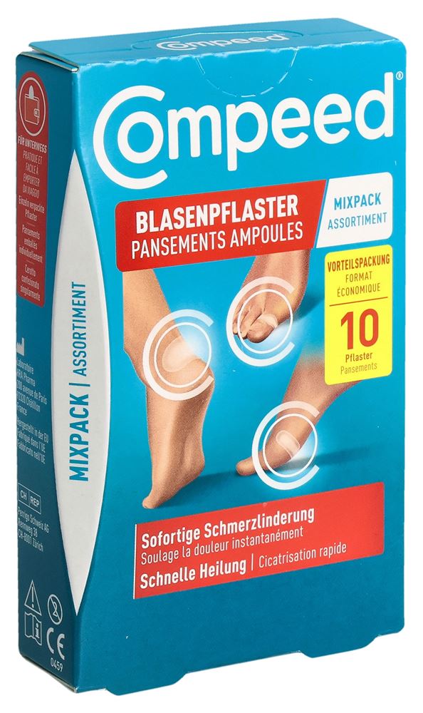 Compeed Blasenpflaster Mixpack Box 10 Stk