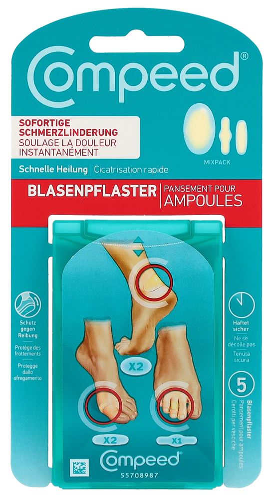 Compeed Blasenpflaster Mixpack Box 5 Stk