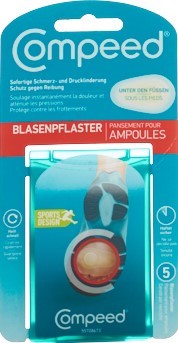 Compeed Blasenpflaster unter den Füssen Box 5 Stk
