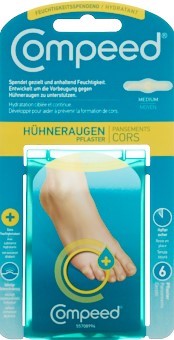 Image of Compeed Hühneraugenpflaster M feuchtigkeitsspendend 6 Stk