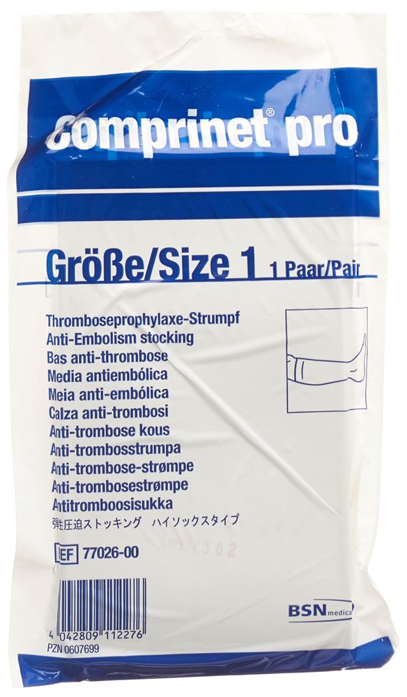 Image of Comprinet Pro Thrombo A-D Gr4 46-53cm weiss 1 Paar