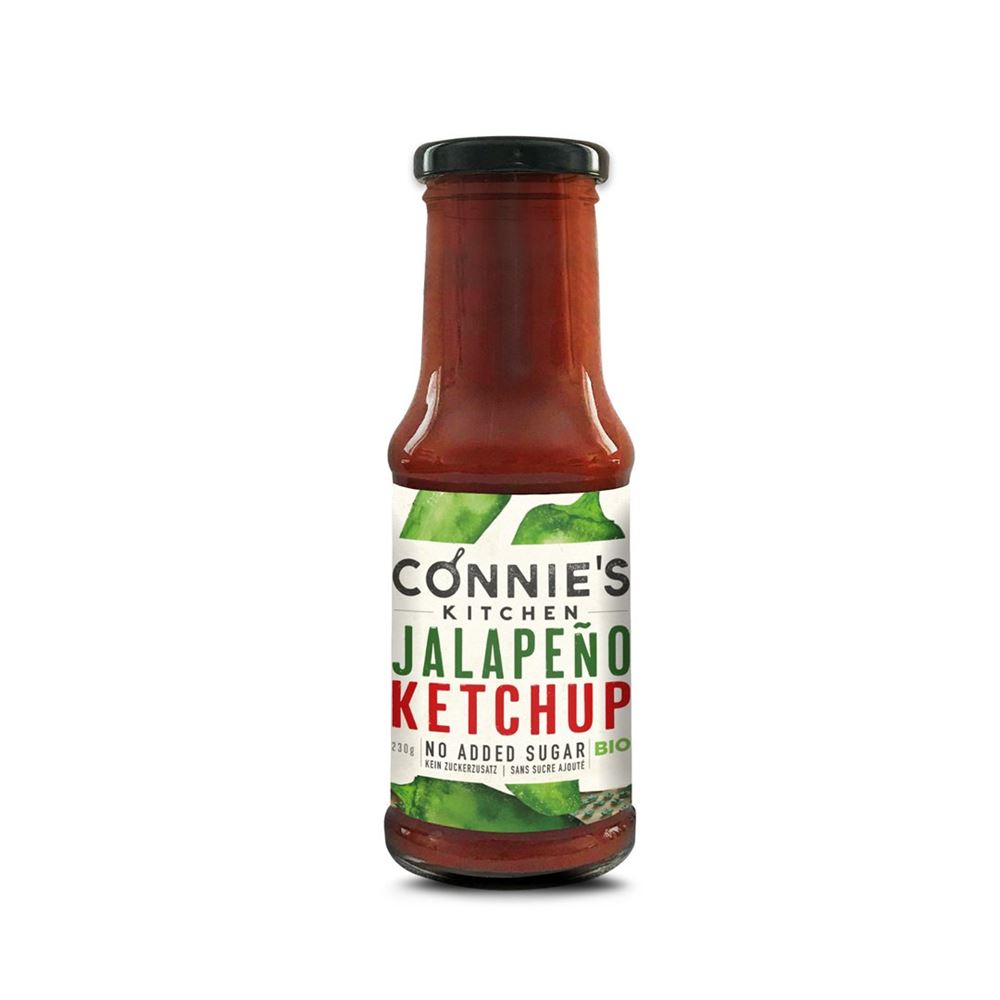 Connie's Kitchen Ketchup Jalapeno 230 g