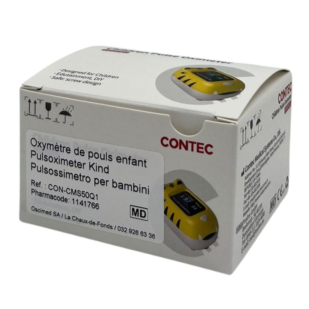 Image of Contec Pulsoximeter für Kinder ab 10 kg mit Batterie geliefert