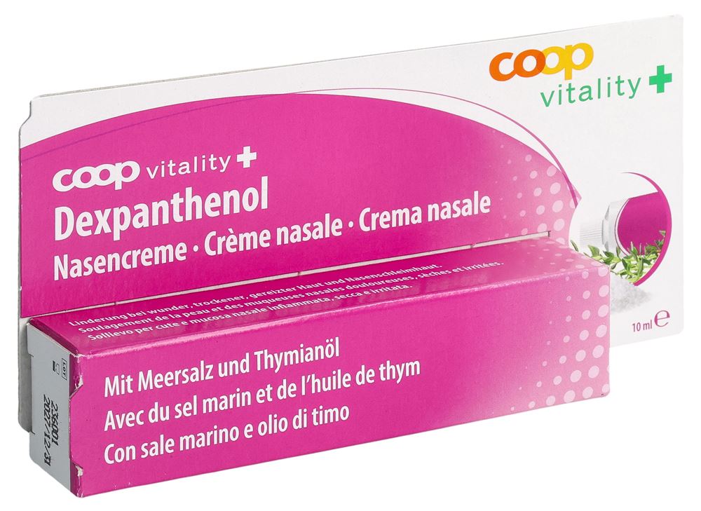 Coop Vitality Dexpanthenol Nasencreme 10 ml