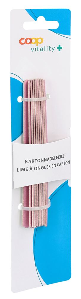 Coop Vitality Kartonnagelfeile 12cm 10 Stk