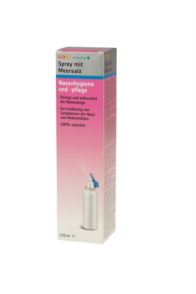 Coop Vitality Spray mit Meersalz 125 ml