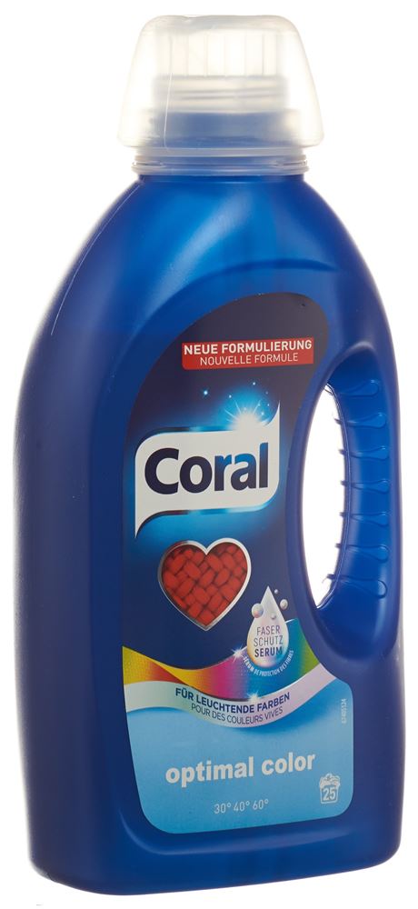 Image of Coral Optimal Color 25 Waschgänge Fl 1.25 lt