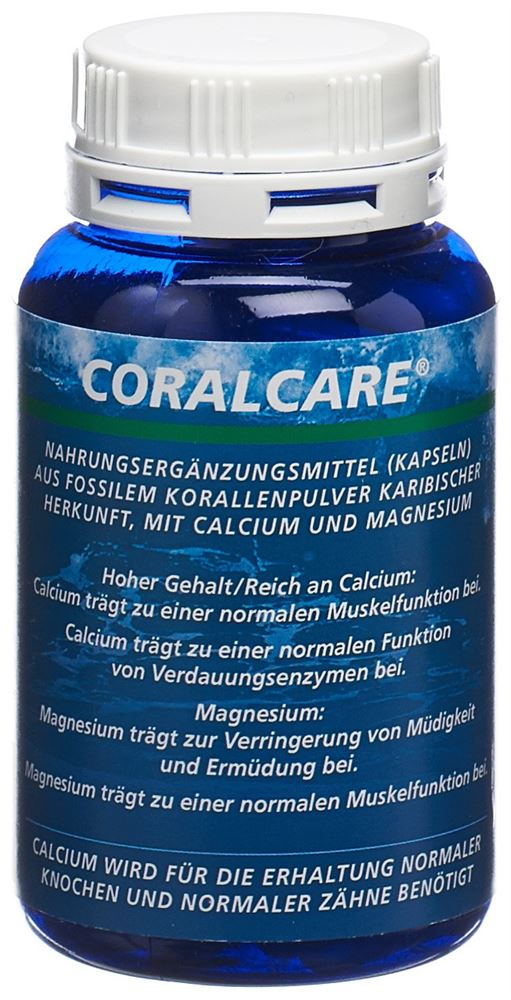 Coralcare Calcium-Magnesium caps 1000 mg bte 120 pce