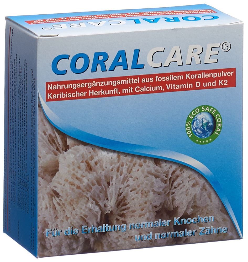 Coralcare Coralcalcium 2000 mg Vitamin D3 + K2 Btl 30 Stk
