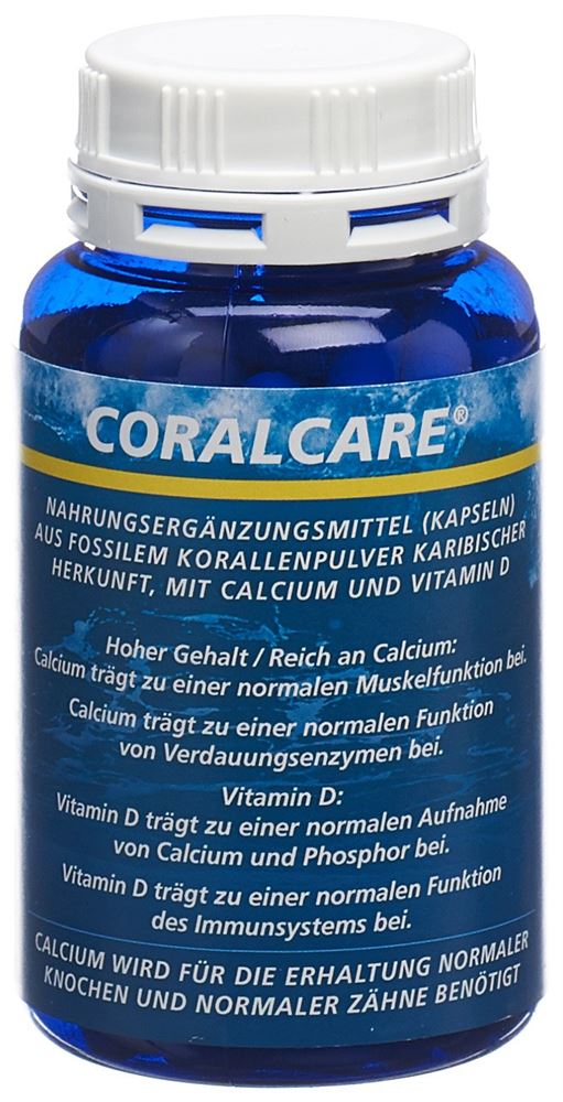 Coralcare karibischer Herkunft mit Vitamin D3 Kaps 1000 mg Ds 120 Stk