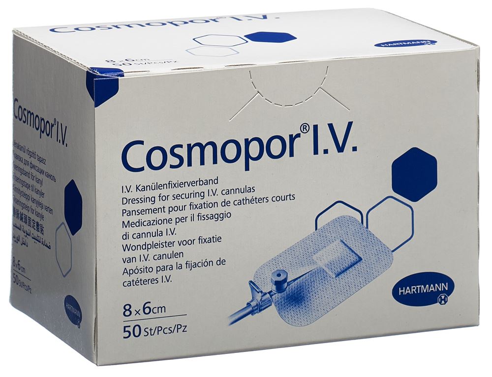 Cosmopor I.v. 8x6cm 50 Stk