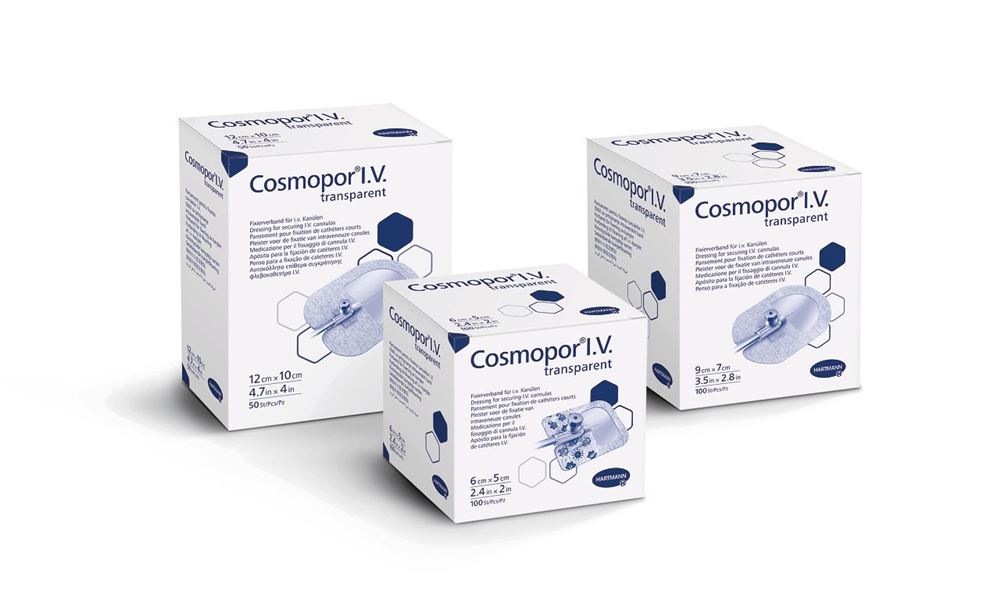 Image of Cosmopor I.v. 9x7cm transparent 100 Stk