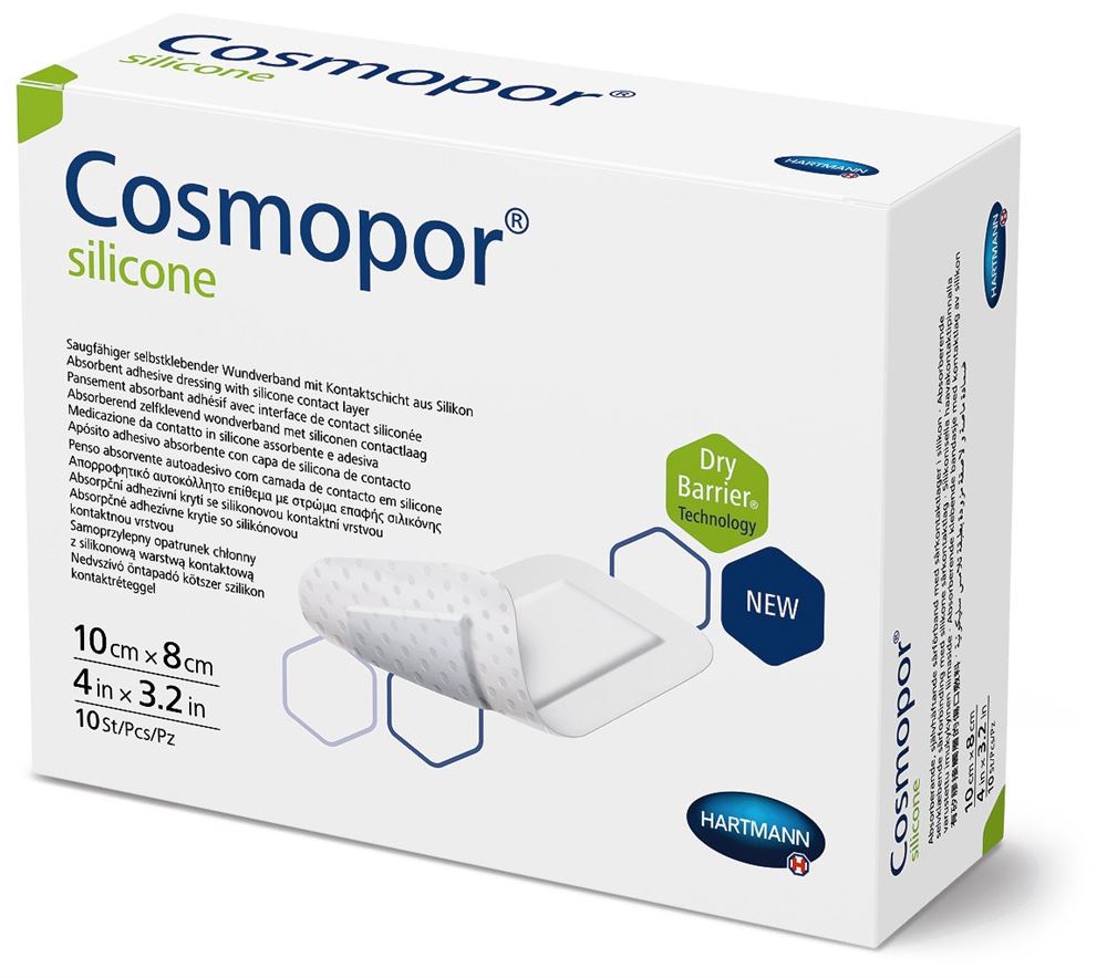 Image of Cosmopor silicone 10x8cm 10 Stk