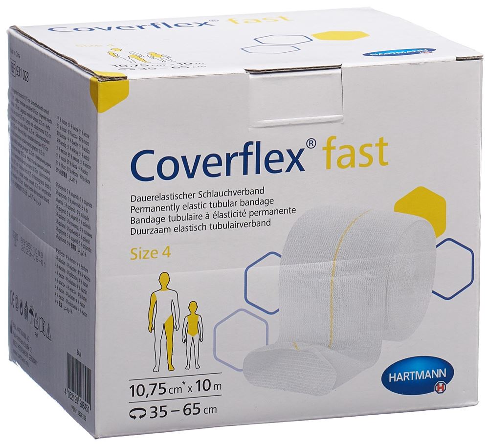 Coverflex fast Gr4 10mx10.7cm gelb
