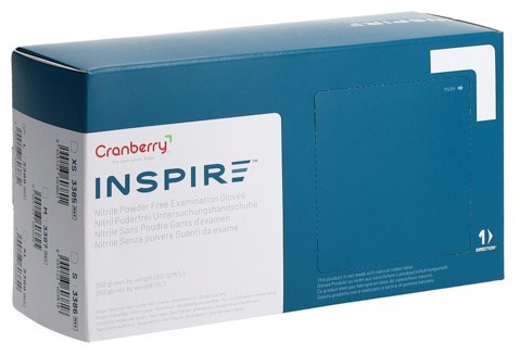 Image of Cranberry Inspire Nitril-Handschuhe S 300 Stk