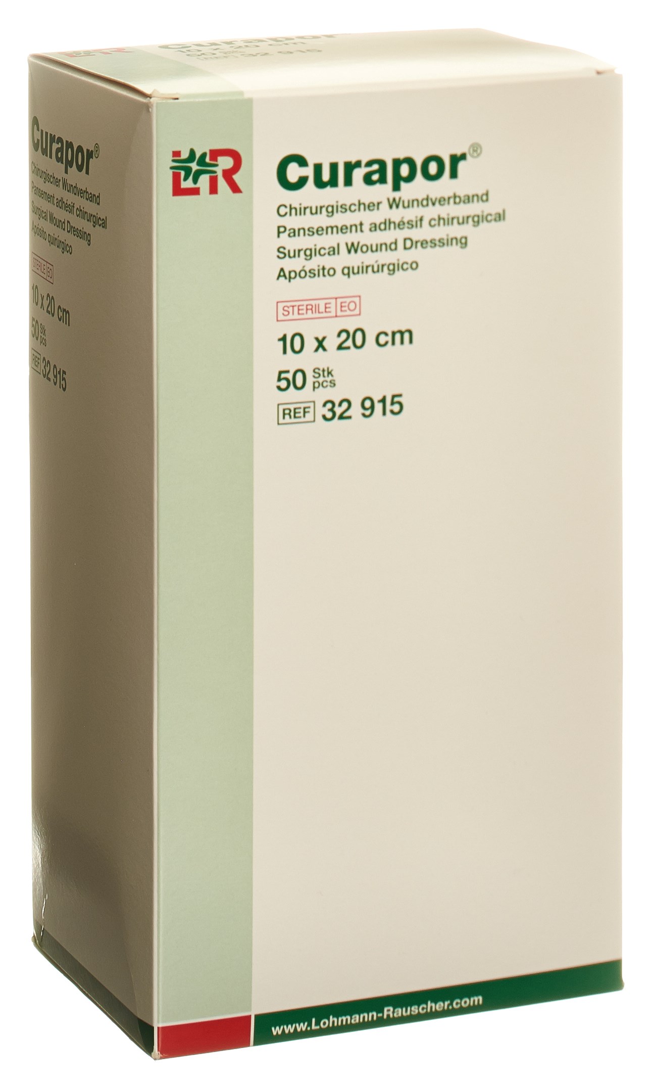 Image of Curapor Chirurgisch Wundverband 10x20cm steril 50 Stk