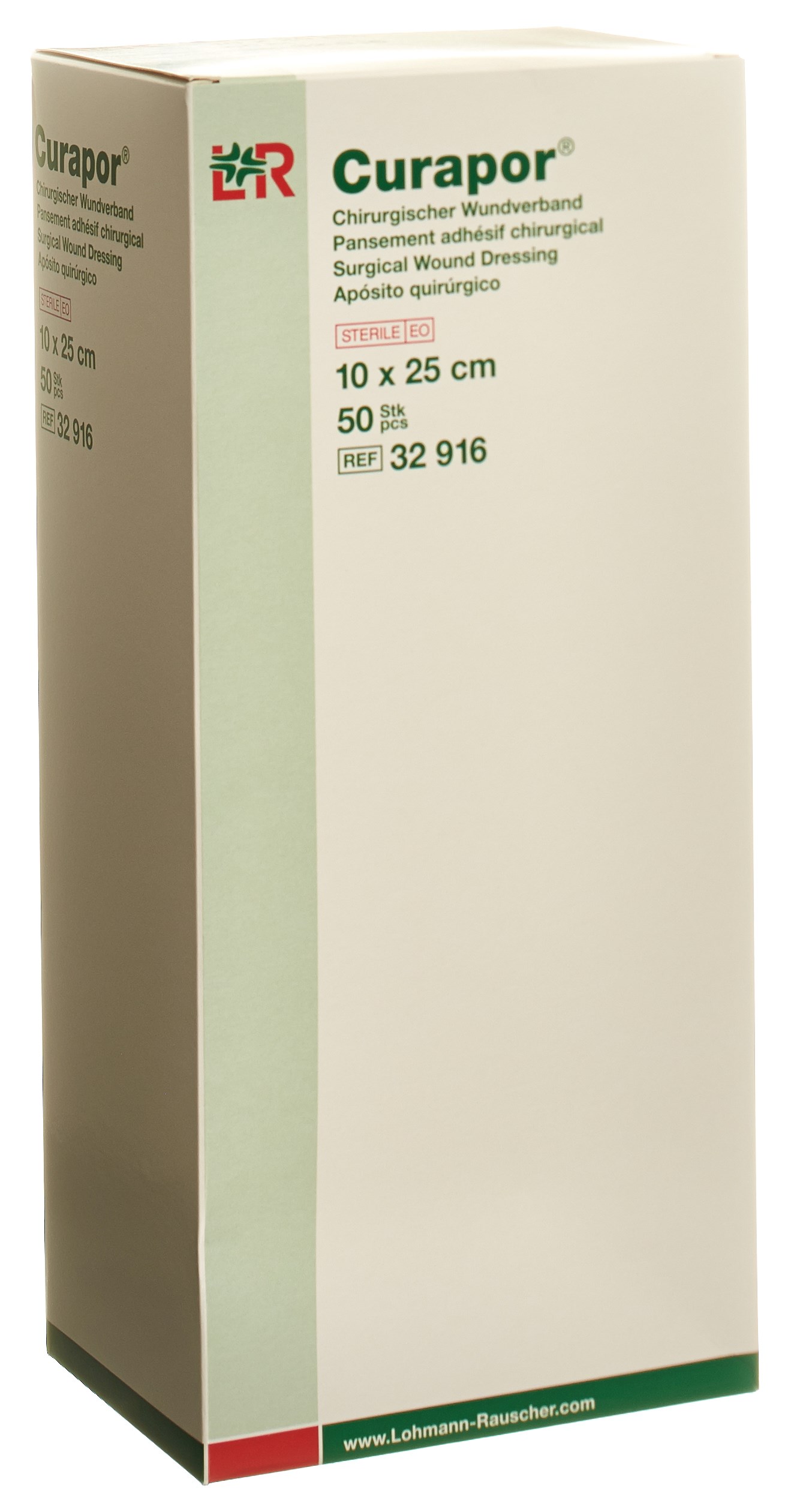 Image of Curapor Chirurgisch Wundverband 10x25cm steril 50 Stk