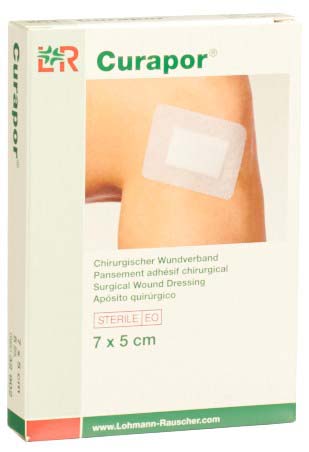 Image of Curapor Chirurgisch Wundverband 7x5cm steril 5 Stk